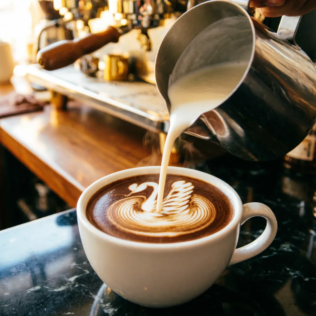 Como fazer café solúvel com leite quente: uma experiência confortável